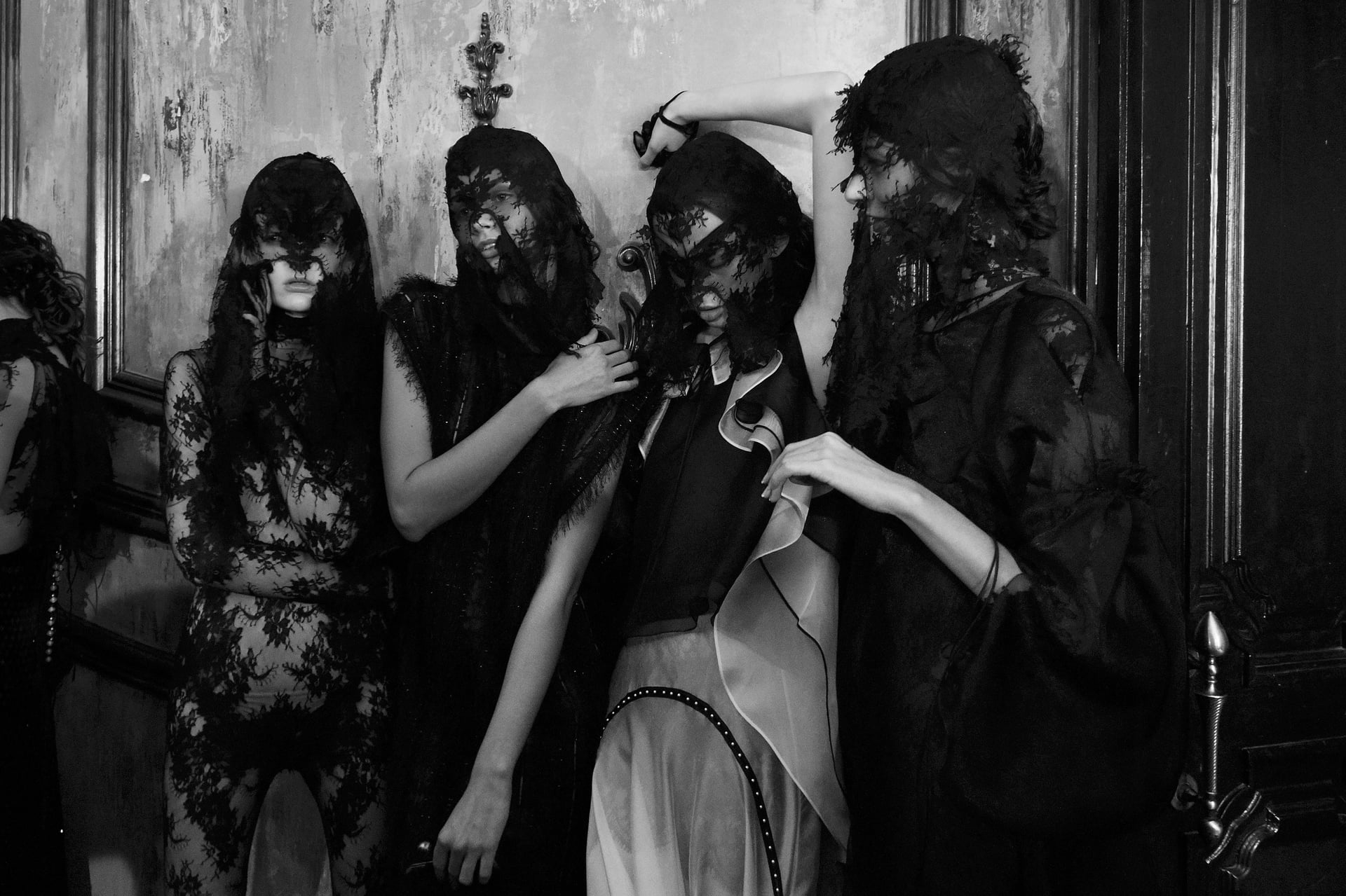 Backstage. Fashion Week, Moscow